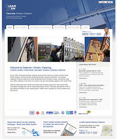 Clearview Window Cleaners - New website coming in late 2020